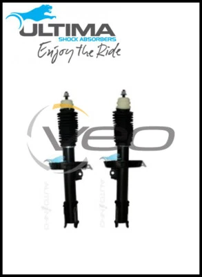 FRONT ULTIMA GAS STRUTS (PAIR) FITS HOLDEN ASTRA TS 1.8L HATCHBACK 6/01-7/04