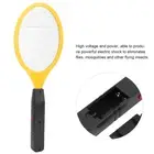 Durable Electric Hand-held Mosquito Swatter Unique Bug Zapper With Large