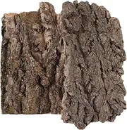 2pcs Cork Background for Terrarium Natural Cork Bark for Reptiles Lizards Chameleons Turtles Bearded Dragons Spiders Habitat Accessories