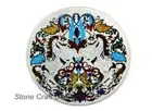 24" Marble Table Top Inlay Pietradura Handmade Work Home Decor