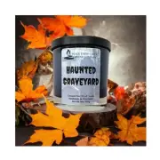 Black Earth Creek Holiday Themed Haunted Graveyard Candle New