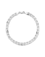Yield of Men Silver 6mm Mariner Chain Bracelet