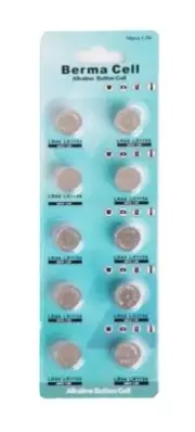 20PCS AG13 LR44 LR154 157 303 357 1.5V Alkaline Button Cell Watch Battery Bermac