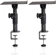 Desktop Clamp-On Studio Monitor and Speaker Stand - Set of 2 (GFWSPKSTMNDSKCMP)