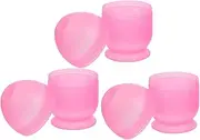 3Pcs Hair Dye Shaker Professional Hair Coloring Tint Mixing Cups with Measurement Scale for Easy Application and Clean Up for Home and Salon Use