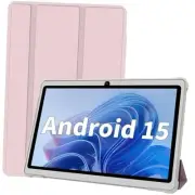 Android 15 Tablet 7 Inch Tablet, 9GB RAM 32GB ROM 1TB Expansion, Quad-core Pink