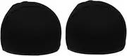 [MOBUTOFU] Riding Caps Cycling Hats 2pcs Quick-Drying Black Cap Skull Cap Helmet Liner