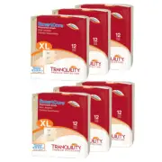 SmartCore Adult Incontinent Brief X-Large 56'' - 64'' Heavy Absorbency -72/Case
