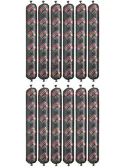 12 x Soudal Soudaseal Fire Resistant Elastic Joint Adhesive Sealant Grey 600ml