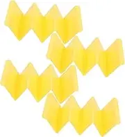 VANZACK 4pcs Tortilla Rack Baking Food Rack Pancake Stand Food Store Supplies Taco Food Stand Household Taco Holder Home Pancake Rack Kitchen Burrito Stand Yellow Plastic