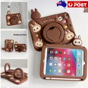 For Samsung Galaxy Tab A9 A8 A7 S6Lite Kids Cartoon LABUBU Shockproof Case Cover