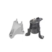 Musashinok LH + RH Engine Mount Kit for Mazda 2 DE 1.5L ZY Manual LH Al Bracket