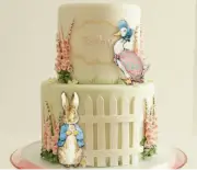 Peter Rabbit & Jemima Duck Edible Icing Cake Topper Image Cut Out Baby 1st #706