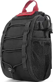 OneTigris IFAK Pouch - Large IFAK Molle Pouch Empty First Aid Bags Only Medical Trauma Kit Bag EMT Pouch MED Waist Bag for Outdoor, Black