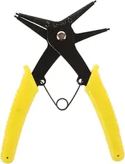 Mikinona Heavy Duty Pliers Kit Dual Use Internal External Circlip Pliers for Automotive Repair Spring Loaded Retaining Ring Tool with Convenient Storage Bag