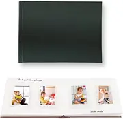 52 Pockets Photo Album Book for Fujifilm Instax Mini Camera, Polaroid Camera,3 Inch Mini Scrapbook for Instax Camera (Dark Green)