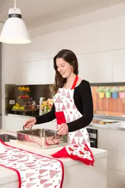 Rans Christmas Tree Aprons with Pocket 50x70cm
