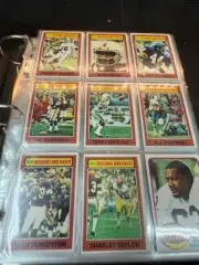 1976 Topps Football COMPLETE SET (528) WALTER PAYTON RC EX-EX/MT w/WONDER BREAD