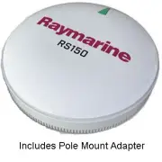 Raymarine T70327 RS150 GPS Antenna, w/ Pole Mount Kit