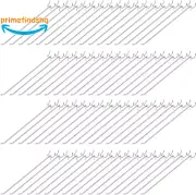 PegBoard Hooks Stainless Steel Shelving Display Hanging 1/8 1/4 12Inch 100Pack