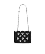 Paco Rabanne Sparkle Disc-Link Detailed Shoulder Bag One size Black