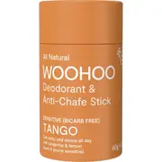 Woohoo Body Deodorant Stick Tango Sensitive Bicarb Free(Anti-Chafe) 60g