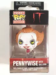 Funko Pocket Pop! Keychain IT Pennywise with Balloon Mini Vinyl Figure Toy - New