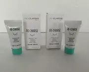 2 My Clarins Paris Re-Charge Relaxing Sleep Mask 5ml/.1 oz EACH NEW in Box 10ml