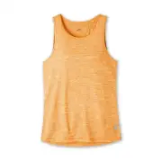 NWT STIO Women’s Icefloe Tech Tank Daybreak Heather Orange Small