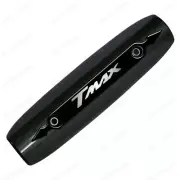 Protection Bulkhead Exhaust Carbon T-Max 500 530 2007-2016 Logo 3D Black Silver