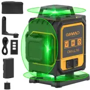 OMMO Laser Level 4D 16 Lines, Touch Panel Self Leveling Laser Level, 3600mAh ...