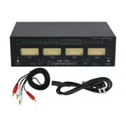 3U 4 VU Meter Display Audio VU Meter 15W Level Meter for Amplifier MK-4A #NEW