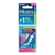 Piksters Interdental Brushes Variety 9 Pack (Sizes 000 - 6)