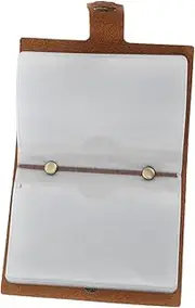 [Happyyami] Mini Coin Pouch Leather Credit Card Holder Compact Id Wallet Business Cards Slot