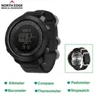 Digital Smart Sport Watch Waterproof Compass Barometer Pedometer for Outdoor Men