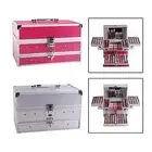 Cosmetic Make up Palette Set Kit Aluminum Makeup Case Eyeshadow Palette with