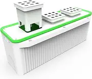 Hydroponics Growing System 27 Pods Indoor Herb Garden Kit with Automatic Watering and Water Shortage Alarm, Germination Kits Smart Garden Planter for Home, Kitchen, Gardening