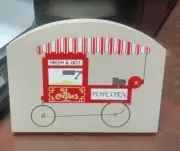 CATS MEOW FRESH AND HOT POPCORN CART (Retired) NEW