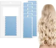 LALOCAPEYO 120 Pieces Hair Extension Tape Tabs Double Sided Extension Tapes for Replacement 4cm x0.8cm Wigs Supplies