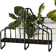 Metal Napkin Holder - Bridge Vintage Napkin Holder for Table - Iron Bridge Space-Saving Kitchen Accessories Retro Decorative Tissue Stand for Counter Dinner Table