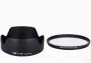 Lens Hood 55 mm UV Filter for Canon EW-60F RF-S 18-150mm f/3.5-6.3 IS STM