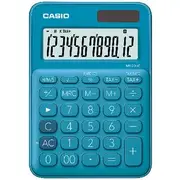 Casio 12 Digit Desktop Calculator Blue MS20UC