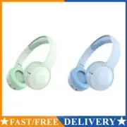 Wireless Bluetooth-Compatible Over Ear Headphones Gaming Headphones (Green) AU