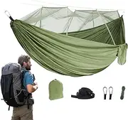 Net Hammock | Lightweight Hammock Net Camping Portable - Compact Breathable Waterproof Lightweight Camping Accessories for Outside Hiking Survival Backyard Travel Outdoor Backpacking