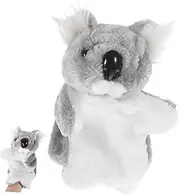 Kisangel Koala Plush Hand Puppet Boy Girl Toys Soft Toys for Boys and Girls Animal Hand Puppet Boys and Girls Decorative Interactive Play Lightweight