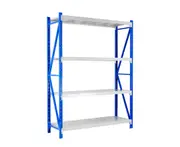 2000kg 2.0m Garage Warehouse Storage Shelving Steel Tool Racking Office Shelves