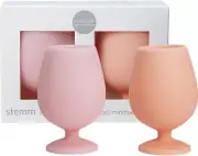 Set of 2 Silicone Unbreakable Wine Glasses - Arendal - Stemm