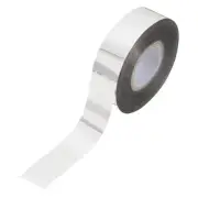 Heat Transfer Foil Roll, 0.8" x 394ft PET Metallic Foil Paper Roll Matte Silver