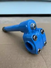 Vintage BMX Stem 21.1mm Old School freestyle bike quill Powder Blue New 1”