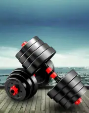 20-40kg Adjustable Dumbbell Set Barbell Home GYM Exercise Weight Fitness Workout
